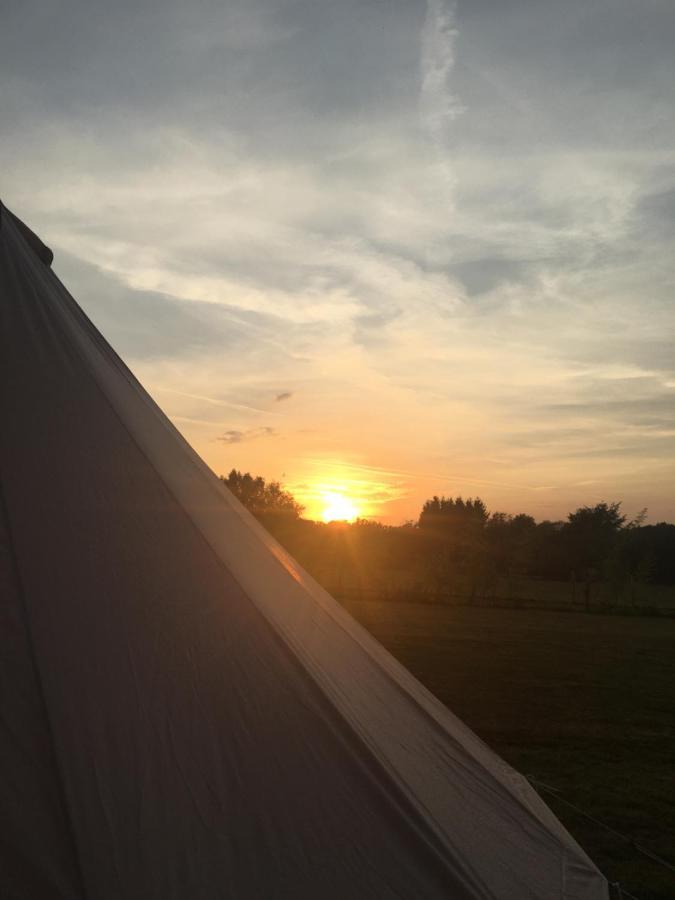 Hopgarden Glamping - Luxury 6M Bell Tent Wadhurst Exterior photo