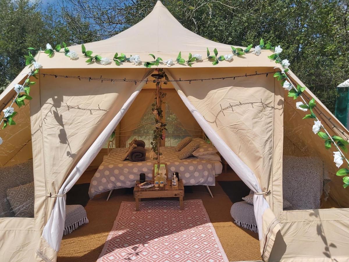Hopgarden Glamping - Luxury 6M Bell Tent Wadhurst Exterior photo