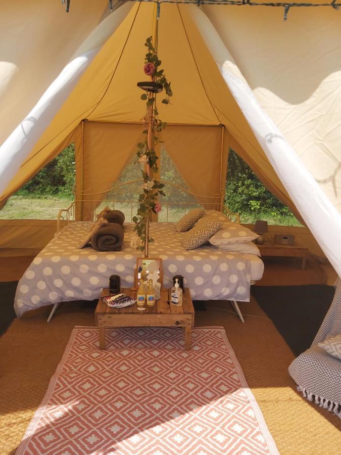 Hopgarden Glamping - Luxury 6M Bell Tent Wadhurst Exterior photo