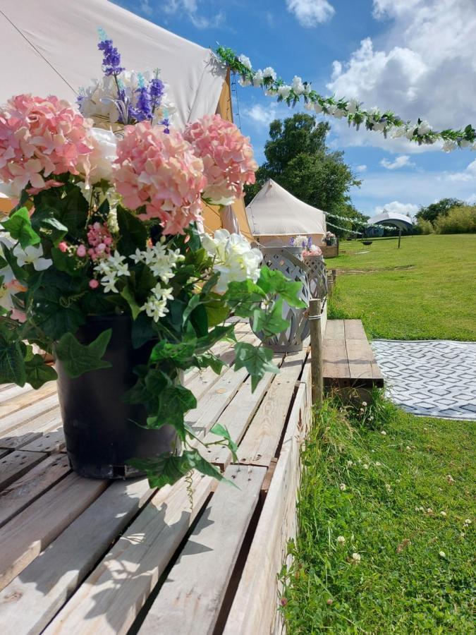 Hopgarden Glamping - Luxury 6M Bell Tent Wadhurst Exterior photo
