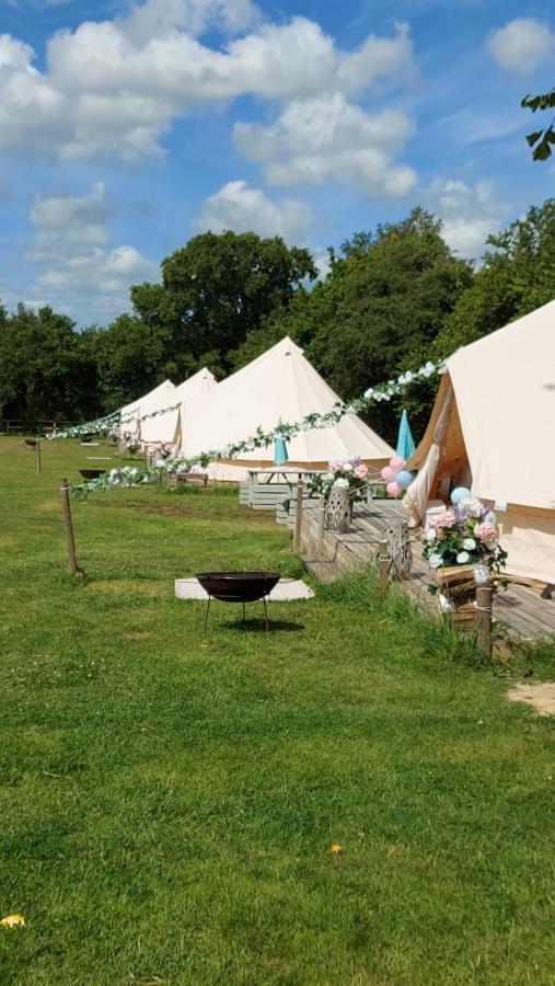 Hopgarden Glamping - Luxury 6M Bell Tent Wadhurst Exterior photo