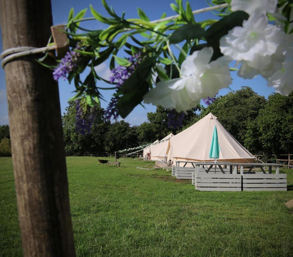 Hopgarden Glamping - Luxury 6M Bell Tent Wadhurst Exterior photo